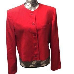 🛍️# 236 EUC 100% Wool Jones NY Blazer